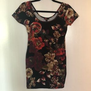 Floral mini dress